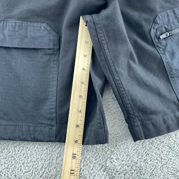 Bass Outdoor Mens Pro Cargo Shorts Size 28 Black Caviar Cotton Blend NWT 1415 - Picture 7 of 10